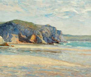 Der Strand von Morgat, Finistère, 1899